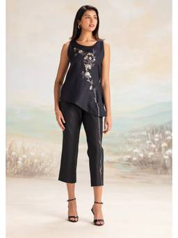 Kaveri - Black Vine Line Celine Co-ord Sets