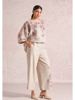 Kaveri - Beige Bloomscape Sasha Co-ord Sets