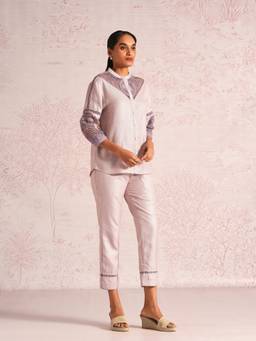 Kaveri - Mauve Summer Threads Cara Shirt