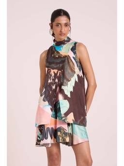 Advait - Chione Short Multicolor Mini Dress