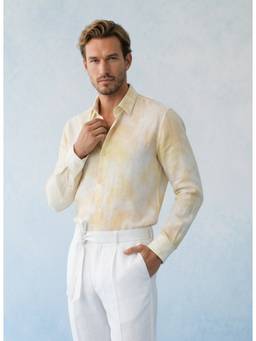 Bubber Couture - Zyrus Yellow Tie Dye Classic Shirt
