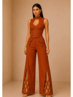 Future Cuts by Shreeya Singh - Desert Camel Co-Ord Set