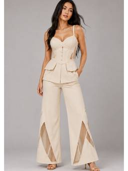 Future Cuts by Shreeya Singh - Ivory Co-Ord Set