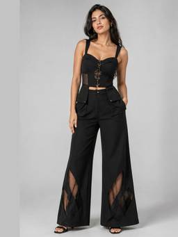 Future Cuts by Shreeya Singh - Black Co-Ord Set
