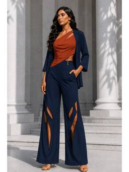 Future Cuts by Shreeya Singh - Wine Co-Ord Set