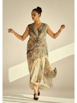 Neeti and Mudita - Multi-Color Zahara Maxi Dress