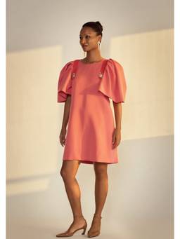 Neeti and Mudita - Pink Sundaze Shift Dress