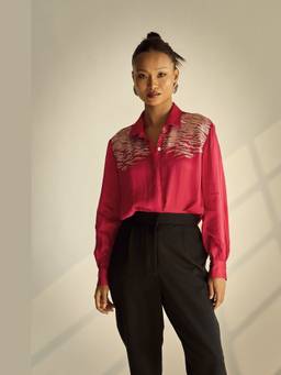 Neeti and Mudita - Pink Tizzy Shirt