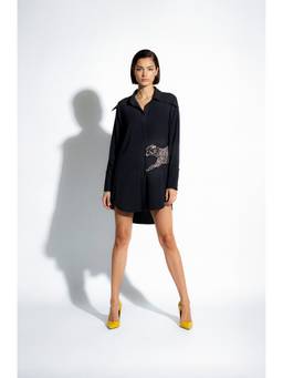 NAUTANKY INDIA - Black Pawsome Dress