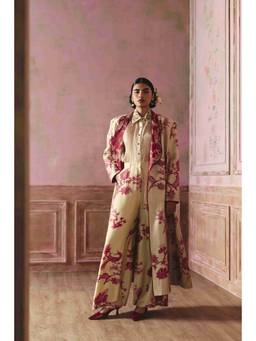 Paulmi & Harsh - Red Meadow Trouser and Shirt with Inner and Jacket