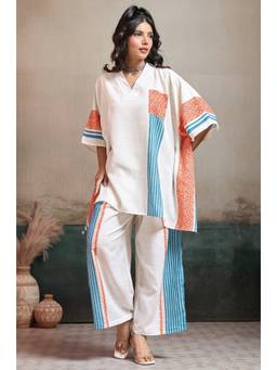 LABEL AARNA - Breezy Vibe Linen Co-ord set