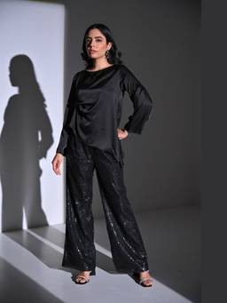 THE BLACK LOVER - Black Delizia Co-ord Set