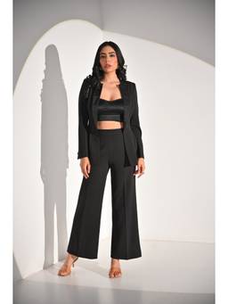THE BLACK LOVER - Black Celine Blazer with Pants and Top