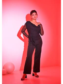 THE BLACK LOVER - Black Melinda Top with Pant