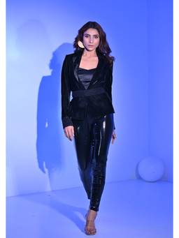 THE BLACK LOVER - Black Kate Blazer with Top and Pants