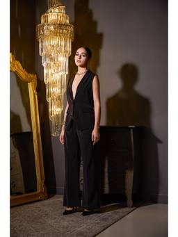 THE BLACK LOVER - Black Wolf Blazer with Pant