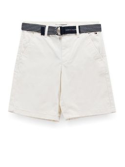 Tommy Hilfiger - Boys Solid Regular-Fit Mid Rise Shorts (Set of 2) (10 Years)