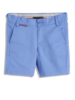 Tommy Hilfiger - Boys Solid Regular-Fit Mid Rise Shorts