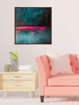 The Art House - Abstract Painting (30X30 Inches)