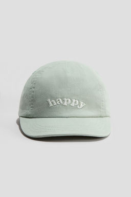 H&M - Boys and Girls Green Cotton Cap