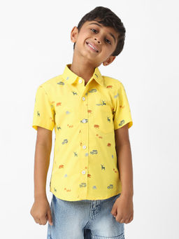 Nautinati - Boys All-Over Print Shirt
