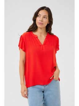 Cream - CRAllie Top - Red