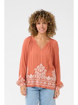 Cream - CRZoe Top - Rust