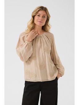 Cream - CRBine Top - Beige