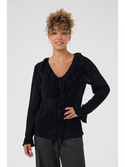 Cream - CRMezzino Knit Top - Black