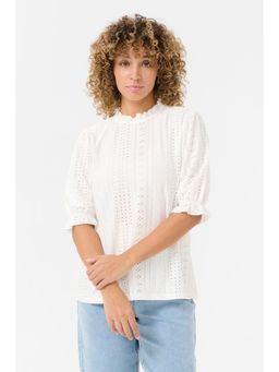 Cream - CRMianna SS Top - White