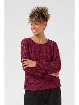 Cream - CRThit Ebana Top - Maroon