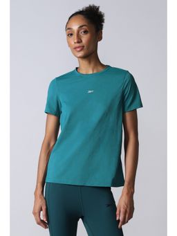 Reebok - Women Teal T Shirt