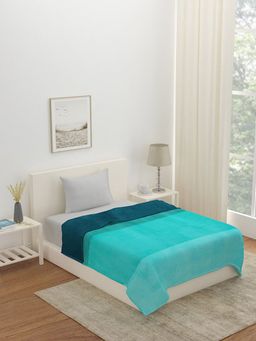 At Home by Nilkamal - Arliss Single Bed Blanket|150 GSM|Pack of 1 Blanket|150 x 240 cm|Green
