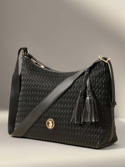 U.S. POLO ASSN. - Women Black Bridget Handbag