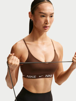 Nike - Sportswear Women Brown Indy Light Support Sports Bra