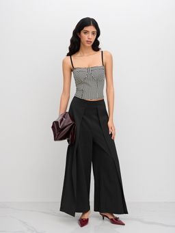 Cider - Striped Cropped Cami Top