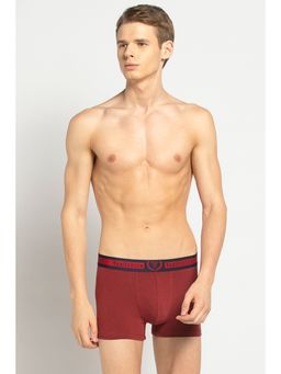 Van Heusen Innerwear - Men Ultra Soft Waistband & Double Layer Gusset Trunks - Red