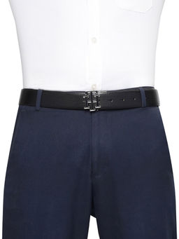 Tommy Hilfiger - Men Leather Reversible Belt - Black & Tan