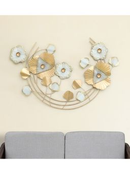 Vedas - W-Vera Gold Flower Wall Decor