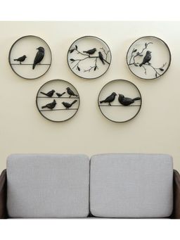 Vedas - W-Circle Bird Family Wall Decor