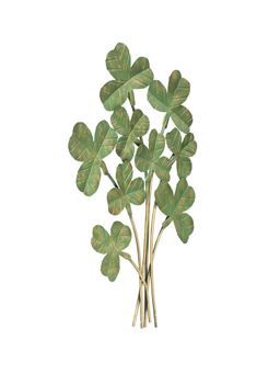 Vedas - W-Sega Green Flower Wall Decor