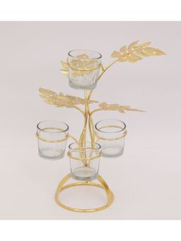 Vedas - T-Jasper Flower T-Light Holder Decor Small