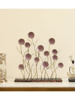 Vedas - F-Ember Round Leaf Table Decor