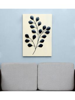 Vedas - W-Penny Leaf Wall Decor On Board