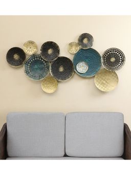 Vedas - W-Yuka Round Abstract Wall Decor