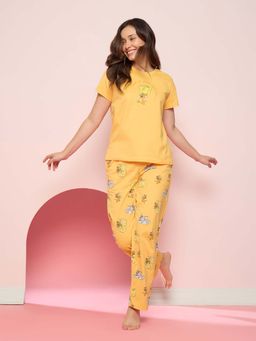 Sweet Dreams - Womens Adorable Tom and Jerry T-Shirt with Pyjama