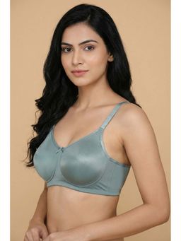 Zivame - Padded Non Wired 3/4th Coverage T-Shirt Bra - Green