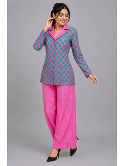 PERINI - Bubblegum Checks Co-Ord Set