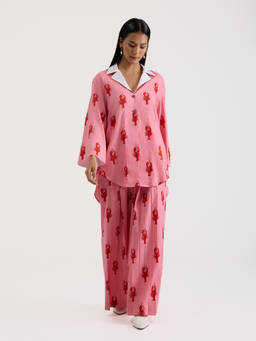Setara - Pink Lobster Co-Ord Set