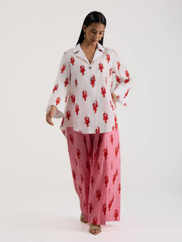 Setara - Peach Blaze Co-Ord Set